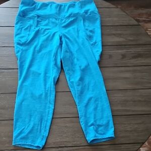 Torrid Blue Activewear with Stretchy Fit